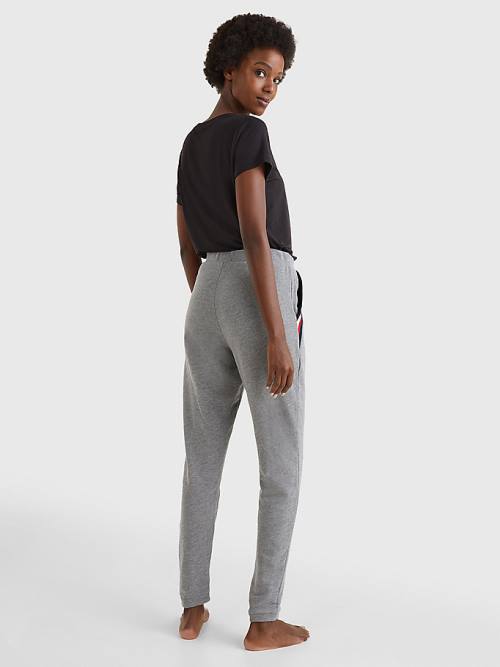 Tommy Hilfiger Lounge Cuffed Joggers Broek Dames Grijs | TH102SGT