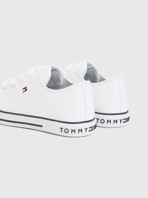 Tommy Hilfiger Low-Top Sneakers Jongens Wit | TH182DCO