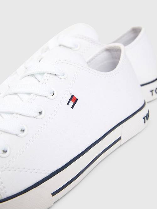 Tommy Hilfiger Low-Top Sneakers Jongens Wit | TH182DCO