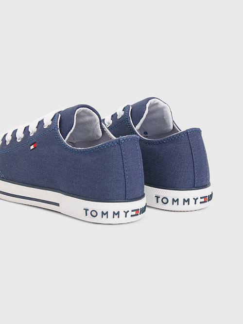 Tommy Hilfiger Low-Top Sneakers Jongens Blauw | TH465YXF