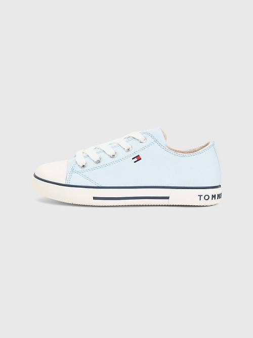 Tommy Hilfiger Low-Top Sneakers Jongens Blauw | TH837RVP