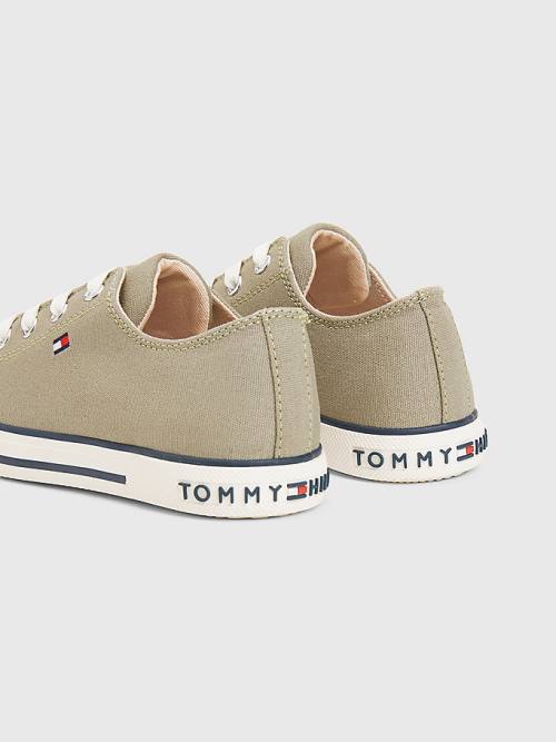 Tommy Hilfiger Low-Top Sneakers Jongens Groen | TH847CID