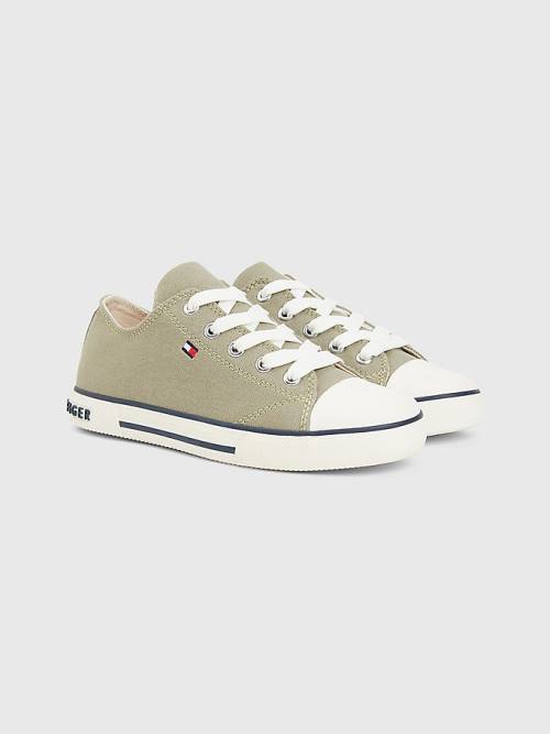 Tommy Hilfiger Low-Top Sneakers Jongens Groen | TH847CID