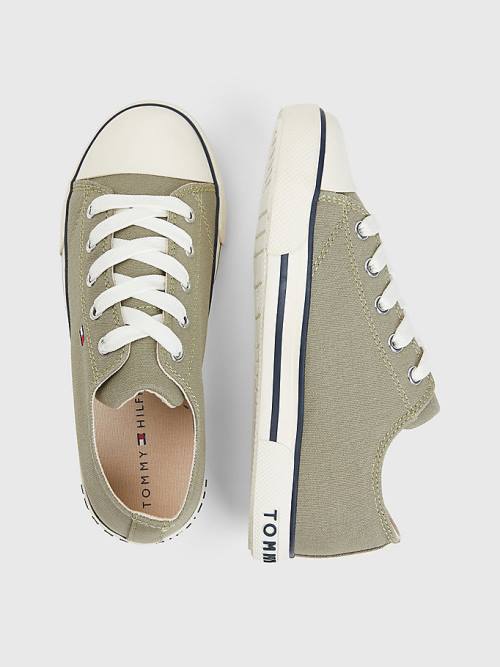 Tommy Hilfiger Low-Top Sneakers Meisjes Groen | TH681OYJ