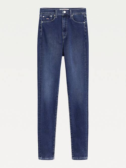 Tommy Hilfiger Melany Ultra High Rise Super Skinny Jeans Dames Denim | TH476CDR