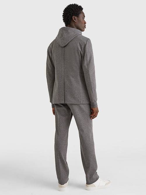 Tommy Hilfiger Met Capuchon Unconstructed Blazer Heren Grijs | TH638LZS