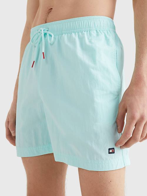 Tommy Hilfiger Mid Length Drawstring Shorts Zwemkleding Heren Blauw | TH496ZNE