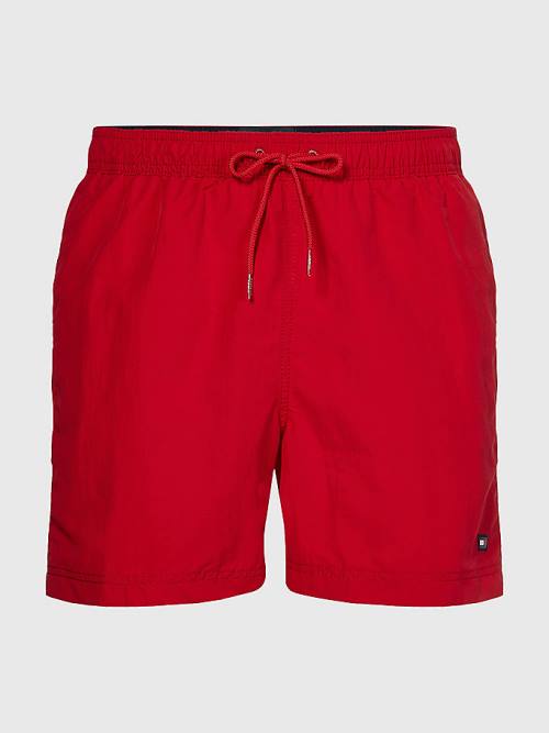 Tommy Hilfiger Mid Length Drawstring Shorts Zwemkleding Heren Rood | TH635GIO