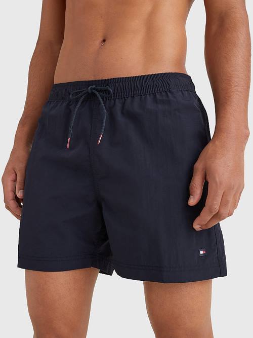 Tommy Hilfiger Mid Length Drawstring Shorts Zwemkleding Heren Blauw | TH948HVB