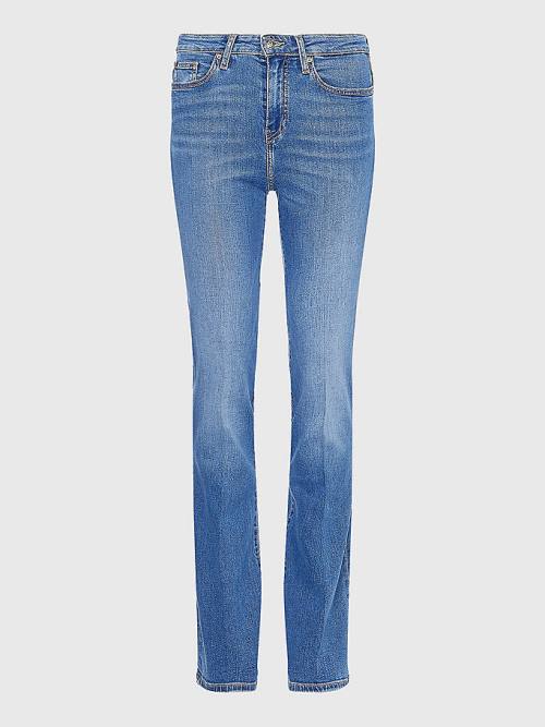 Tommy Hilfiger Mid Rise Bootcut Jeans Dames Denim | TH729DTO