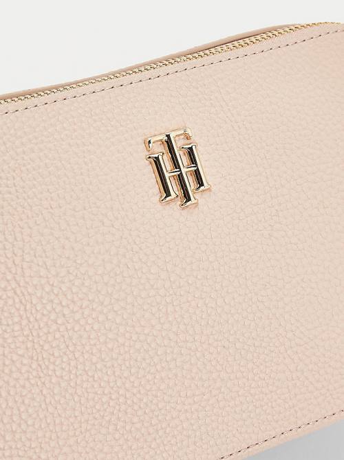 Tommy Hilfiger Monogram Camera Tassen Dames Beige | TH620UWV