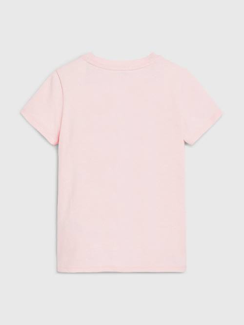 Tommy Hilfiger Natural Dye T-shirts Meisjes Roze | TH491EAY