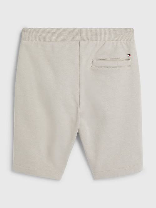 Tommy Hilfiger Natural Earth Dye Sweat Shorts Broek Jongens Grijs | TH071UIM