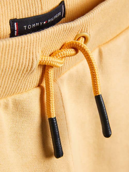 Tommy Hilfiger Natural Earth Dye Sweat Shorts Broek Jongens Geel | TH956YHD