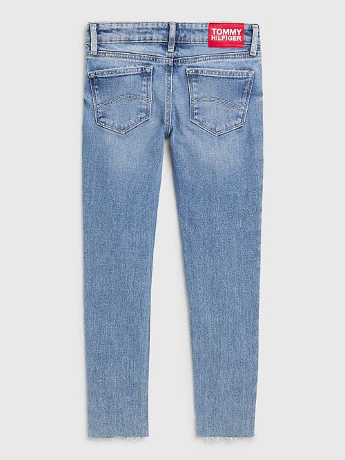 Tommy Hilfiger Nora Distressed Jeans Meisjes Denim | TH053FEG