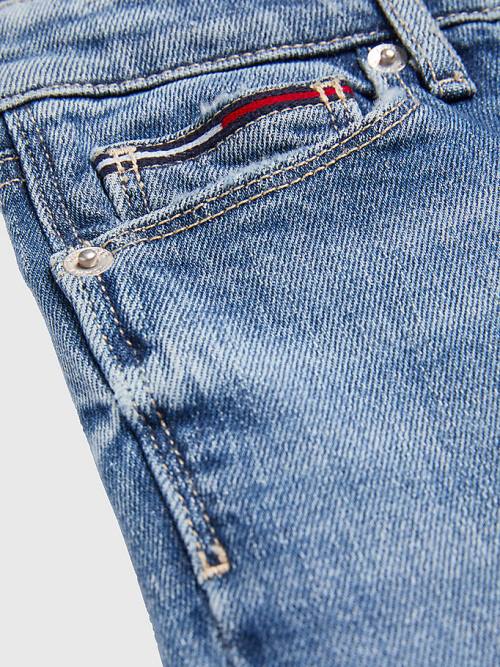 Tommy Hilfiger Nora Distressed Jeans Meisjes Denim | TH053FEG