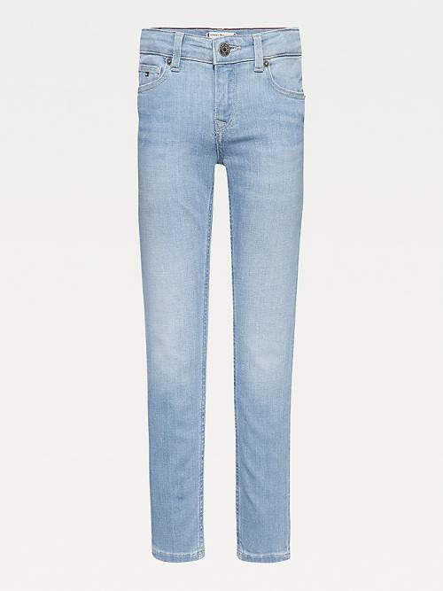 Tommy Hilfiger Nora Faded Skinny Jeans Meisjes Denim | TH012HSD