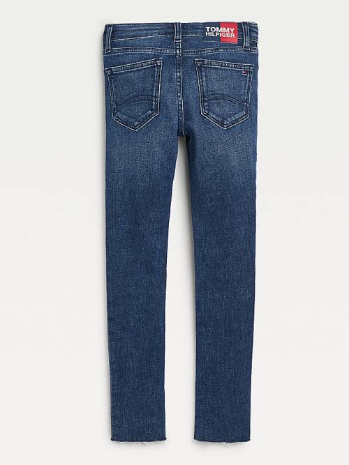 Tommy Hilfiger Nora Skinny Distressed Jeans Meisjes Denim | TH894KWI