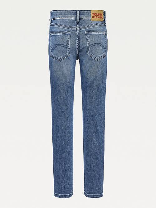 Tommy Hilfiger Nora Skinny Faded Jeans Meisjes Denim | TH530QGE