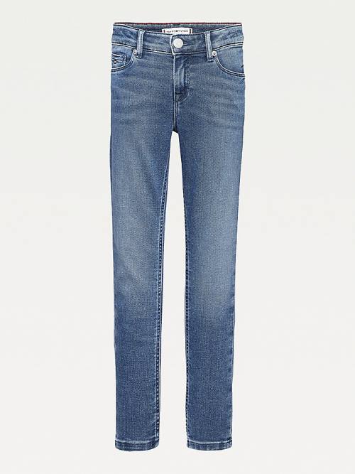 Tommy Hilfiger Nora Skinny Faded Jeans Meisjes Denim | TH530QGE