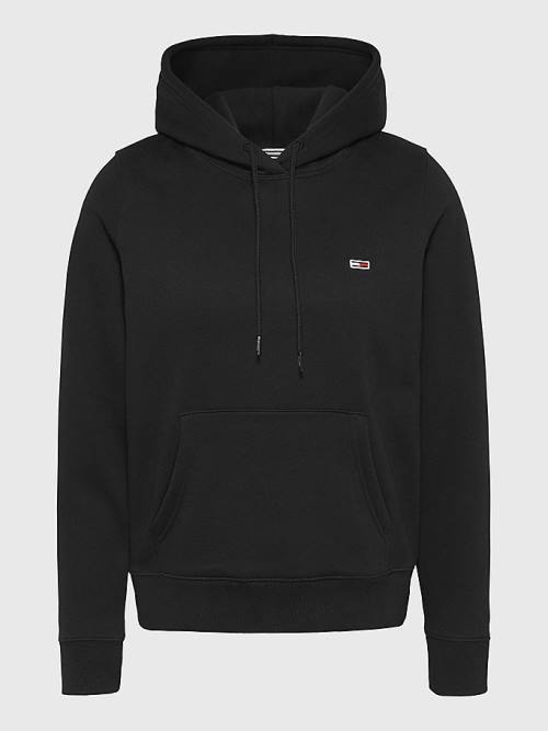 Tommy Hilfiger Organic Katoenen Regular Fit Hoodie Dames Zwart | TH340PAY