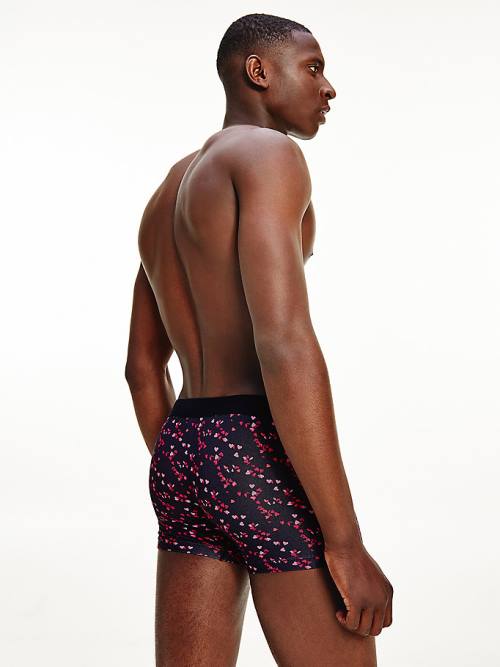 Tommy Hilfiger Original All-Over Print Trunks Ondergoed Heren Blauw | TH871WZJ