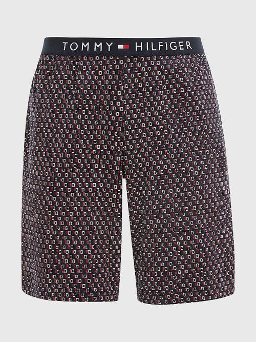 Tommy Hilfiger Original Kort Sleeve Jersey Set Pyjamas Heren Rood | TH706SDV