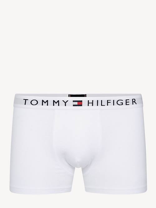 Tommy Hilfiger Original Stretch Logo Waistband Trunks Ondergoed Heren Wit | TH670MKN