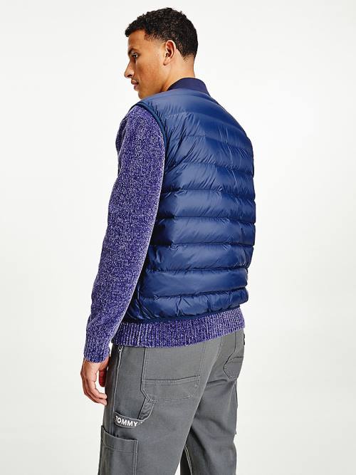 Tommy Hilfiger Packable Light Down Vest Jassen Heren Blauw | TH914SXI