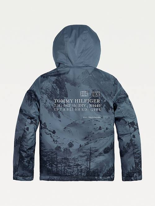 Tommy Hilfiger Photo Print Jassen Jongens Groen | TH081VCY