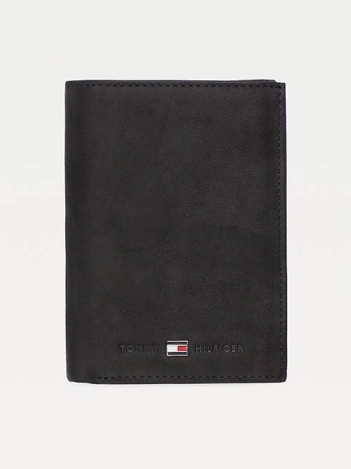 Tommy Hilfiger Portrait Trifold Portefeuille Heren Zwart | TH562QER