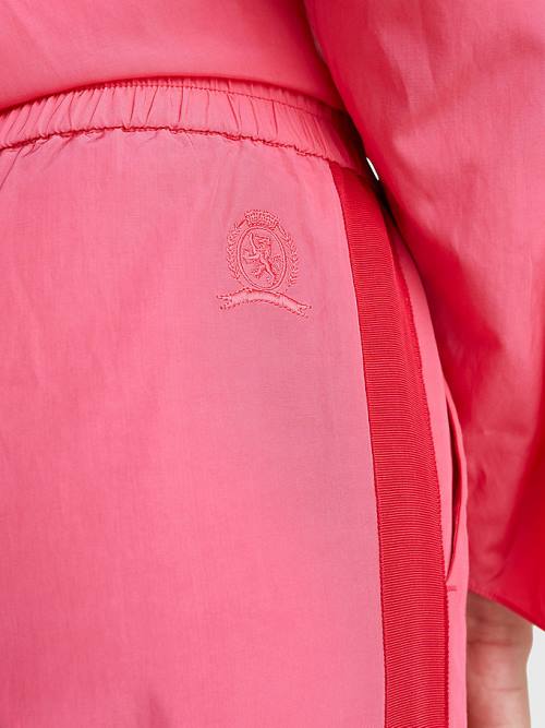 Tommy Hilfiger Prep Relaxed Side Stripe Broek Dames Roze | TH673CXT