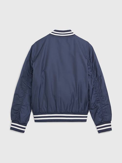 Tommy Hilfiger Recycled Bomber Jassen Jongens Blauw | TH568TOJ