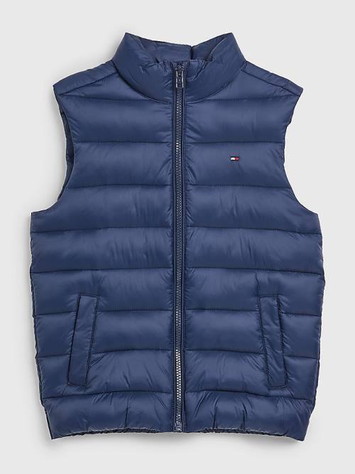 Tommy Hilfiger Recycled Faux Down Vest Jassen Jongens Blauw | TH651IRL