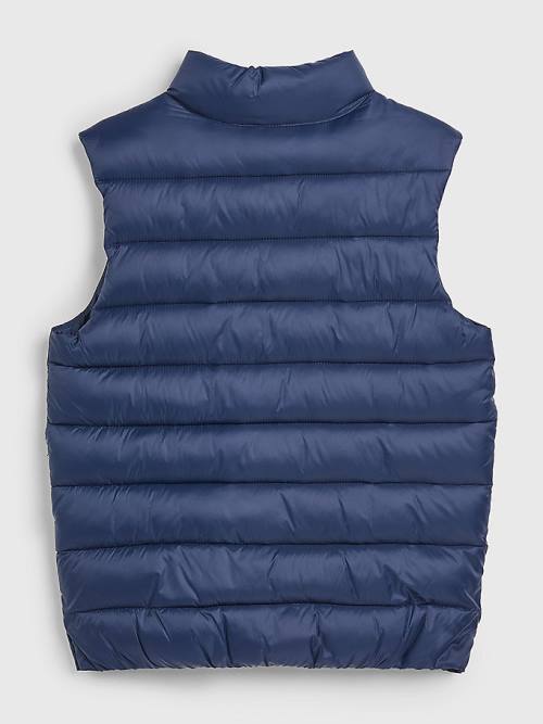 Tommy Hilfiger Recycled Faux Down Vest Jassen Jongens Blauw | TH651IRL