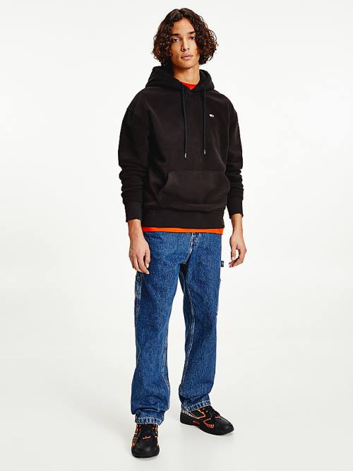 Tommy Hilfiger Recycled Polar Fleece Sweatshirts Heren Zwart | TH420XBZ