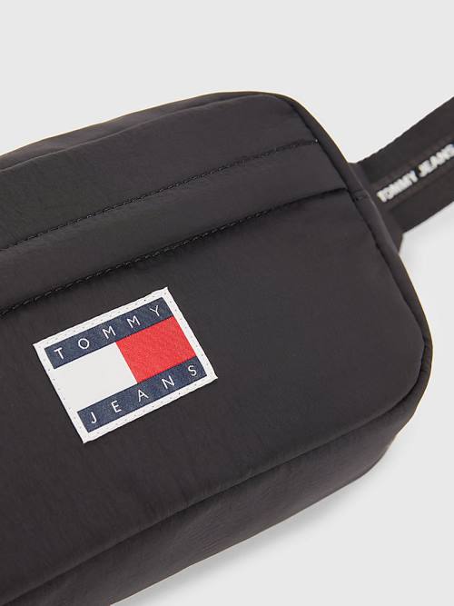 Tommy Hilfiger Repeat Logo Bumbag Tassen Heren Zwart | TH087TEA