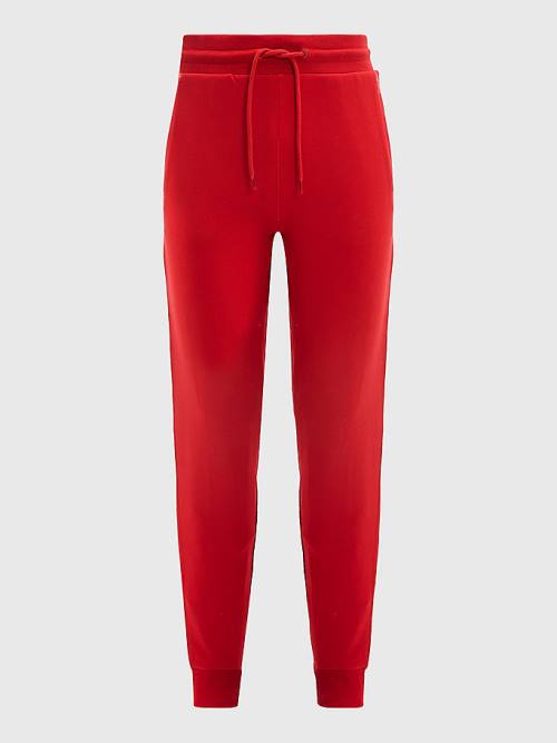 Tommy Hilfiger Repeat Logo Drawstring Joggers Pyjamas Heren Rood | TH327AFT