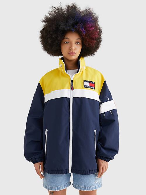 Tommy Hilfiger Reversible Chicago Windbreaker Jassen Heren Blauw | TH794OGL