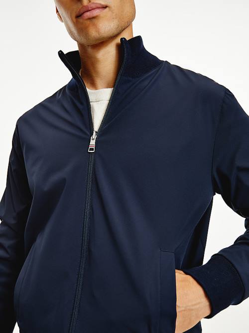 Tommy Hilfiger Reversible Zip-Thru Cardigan Truien Heren Blauw | TH715YBG