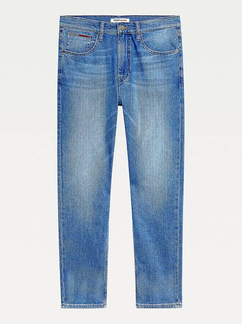 Tommy Hilfiger Rey Relaxed Tapered Jeans Heren Denim | TH879YKW