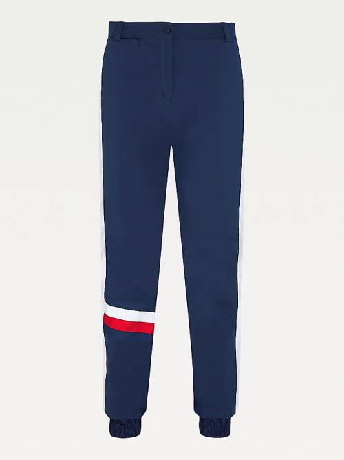 Tommy Hilfiger Rossignol Colour-Blocked Ski Broek Dames Blauw | TH910HDC