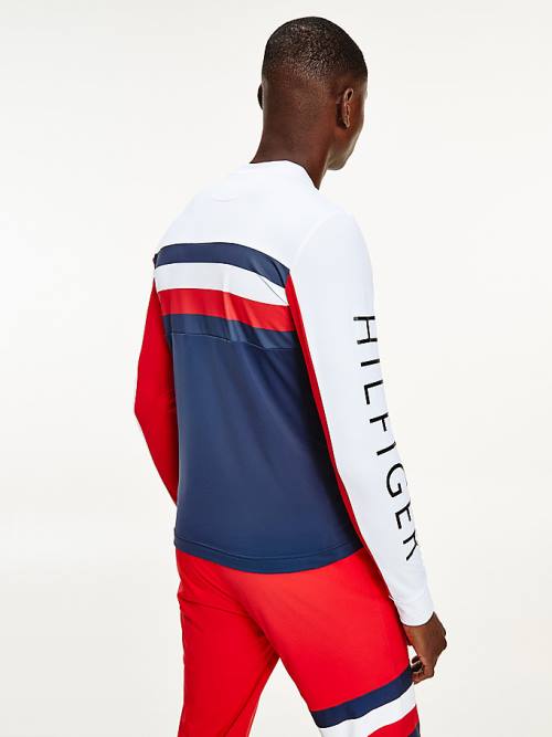 Tommy Hilfiger Rossignol Long Sleeve Base Layer T-shirts Heren Wit | TH645RVL