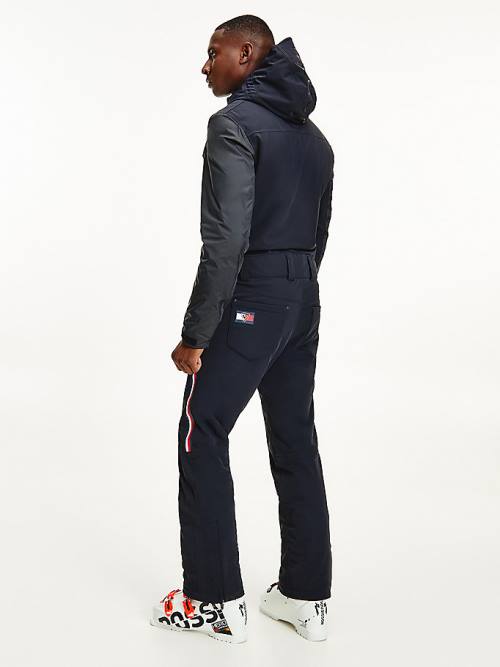 Tommy Hilfiger Rossignol Met Capuchon Padded Ski Pakken Heren Zwart | TH583PGK