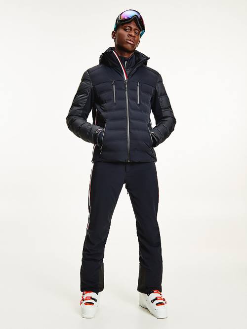 Tommy Hilfiger Rossignol Padded Contrast Ski Jassen Heren Zwart | TH479CBA