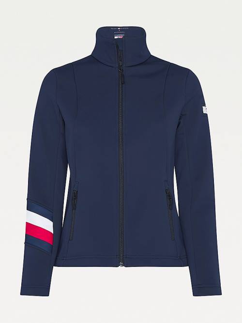 Tommy Hilfiger Rossignol Zip-Thru Ski Jassen Dames Blauw | TH204NLX