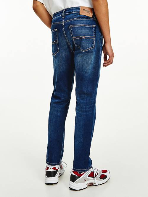 Tommy Hilfiger Ryan Relaxed Fit Faded Jeans Heren Denim | TH387GJK