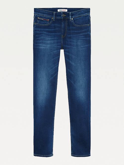 Tommy Hilfiger Ryan Relaxed Fit Faded Jeans Heren Denim | TH387GJK