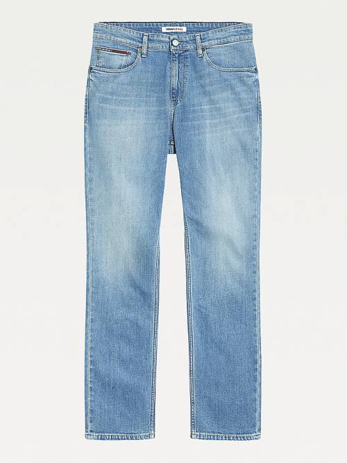 Tommy Hilfiger Ryan Straight Distressed Jeans Heren Denim | TH305AVB