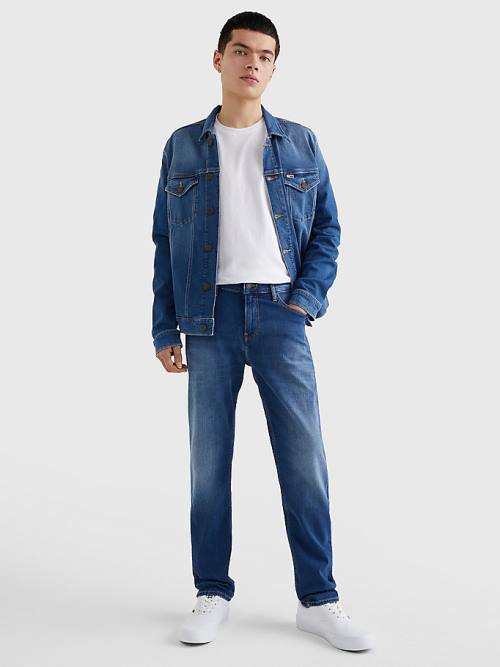 Tommy Hilfiger Ryan Straight Relaxed Fit Faded Jeans Heren Denim | TH092WTA